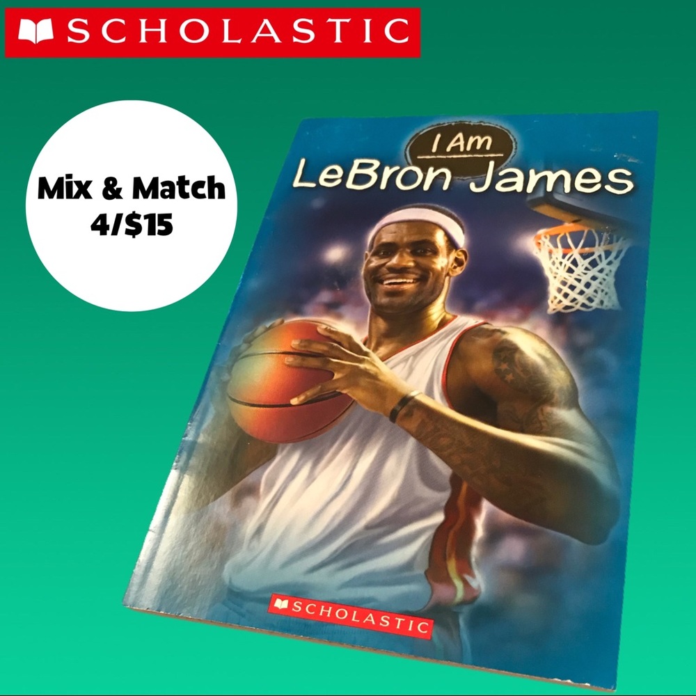 🔵 4/$15 • I Am LeBron James Basketball